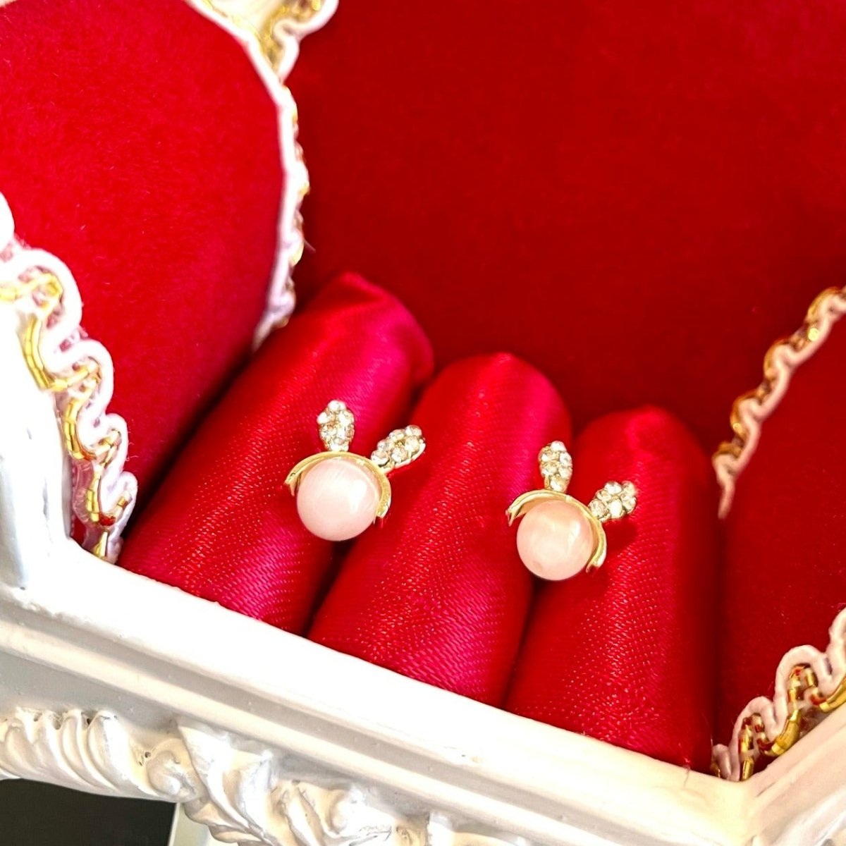 Bunny Opal Studs - SandyKandy