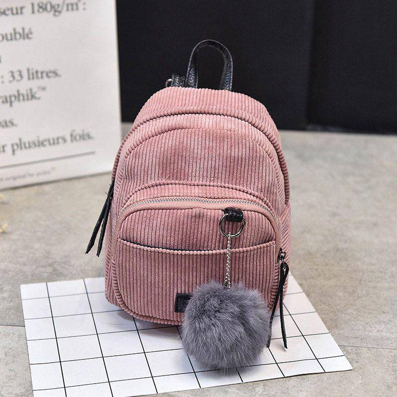 Fancy Purse Corduroy Backpack | SandyKandy Limited Co