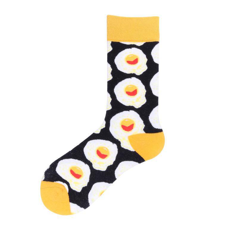 Fashion Food Pattern Middle Tube Socks | SandyKandy Limited Co