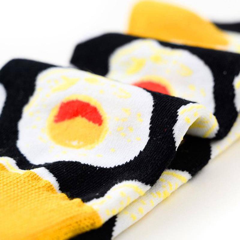 Fashion Food Pattern Middle Tube Socks | SandyKandy Limited Co