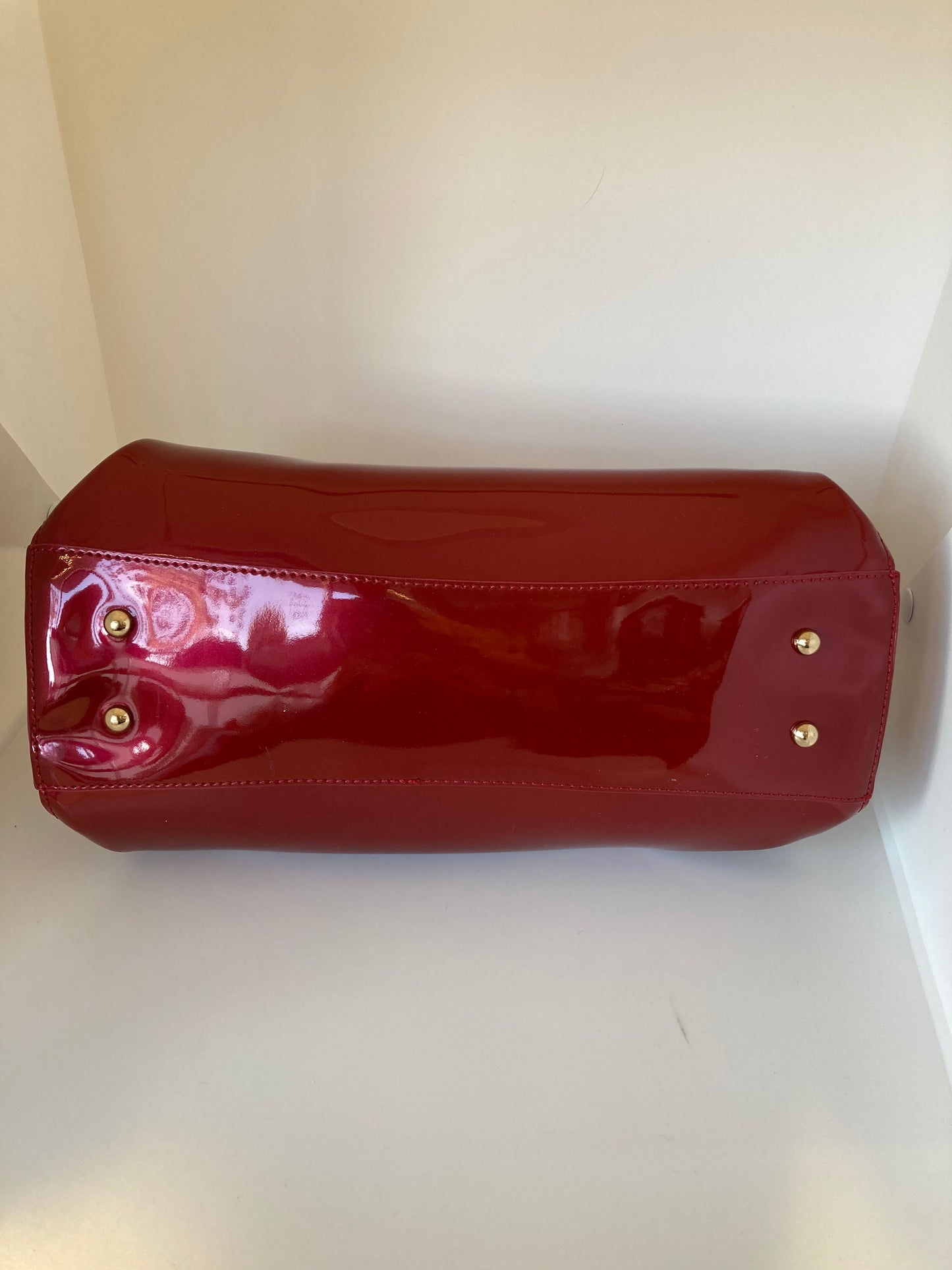 Patent Leather Women Chic Design Solid Color Large Capacity Shoulder Handle Bag | SandyKandy Limited Co