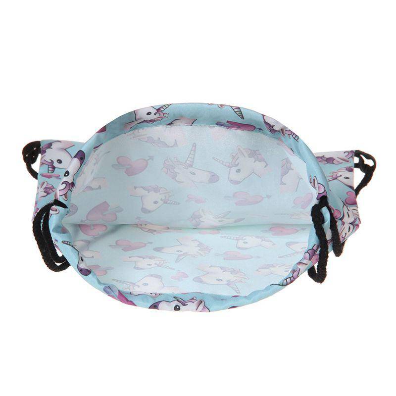 Pink Unicorn Drawstring Backpack | SandyKandy Limited Co