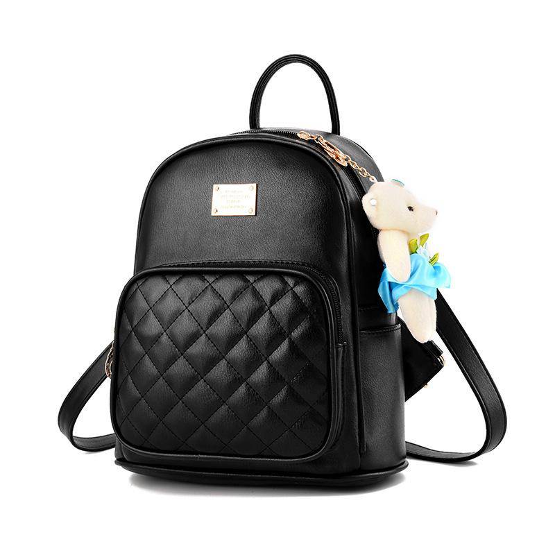 Quilted Pattern Medium Backpack | SandyKandy Limited Co