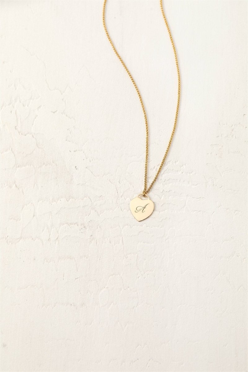 Alice Initial Necklace - SandyKandy