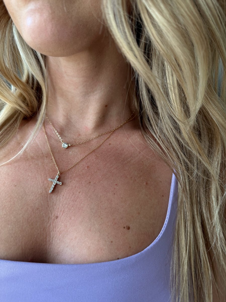 Asher Cross Necklace - SandyKandy