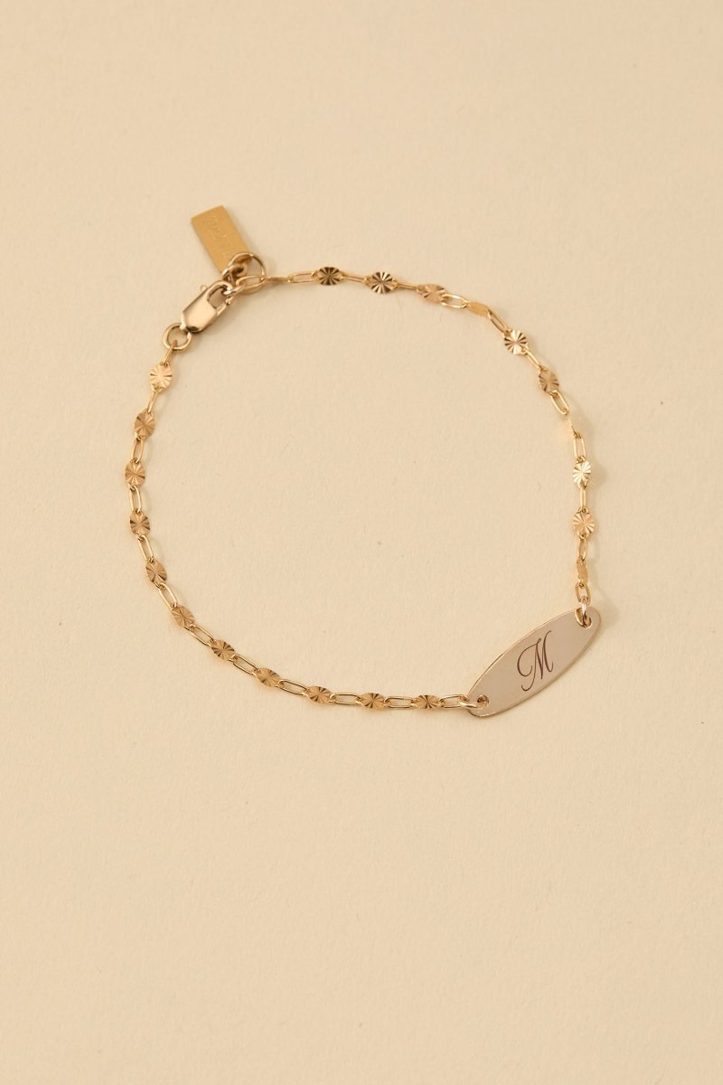 Banks Initial Bracelet - SandyKandy