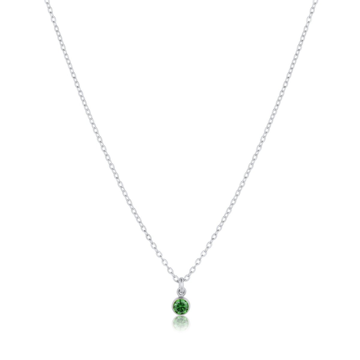 Birthstone Charm Necklace - SandyKandy