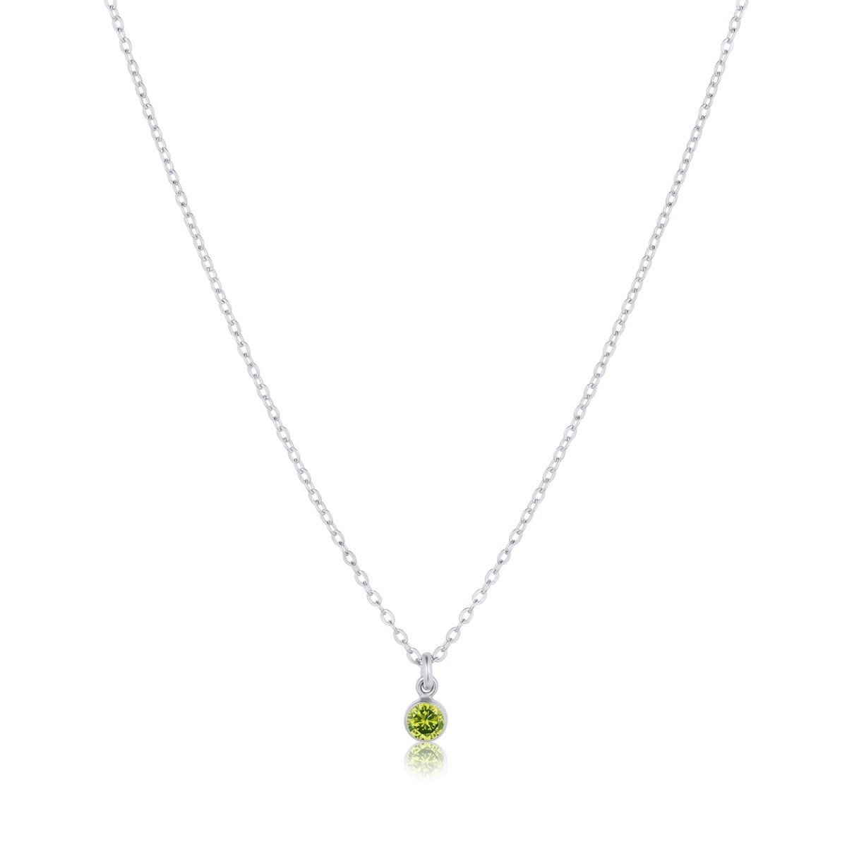 Birthstone Charm Necklace - SandyKandy