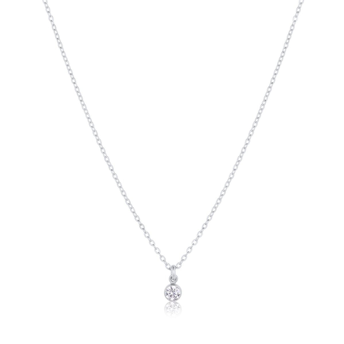 Birthstone Charm Necklace - SandyKandy