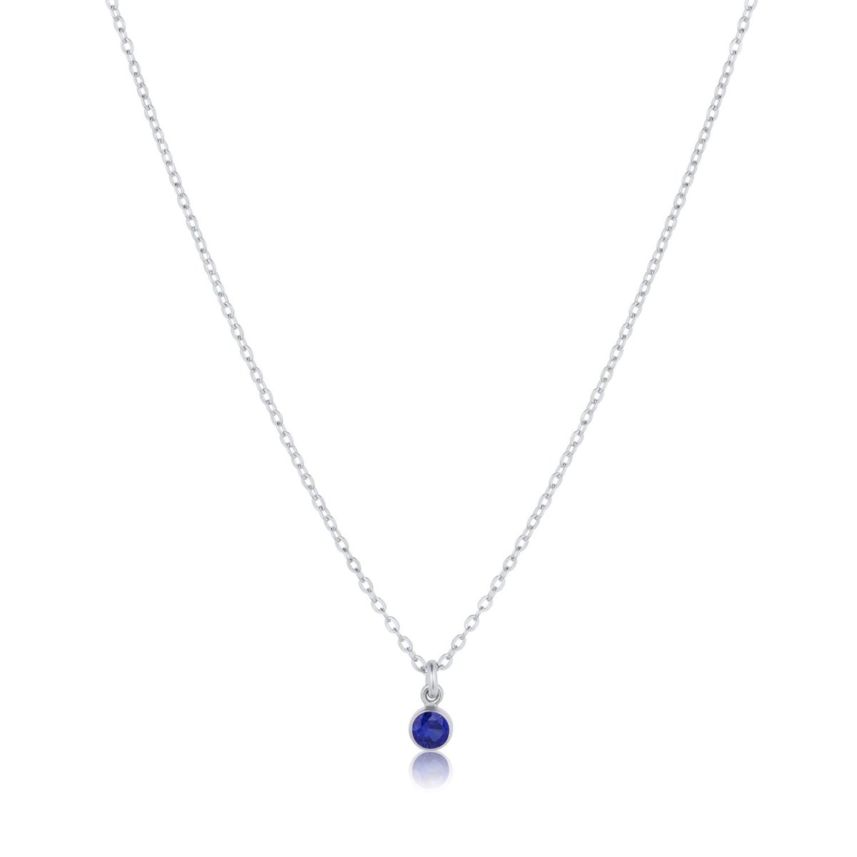 Birthstone Charm Necklace - SandyKandy