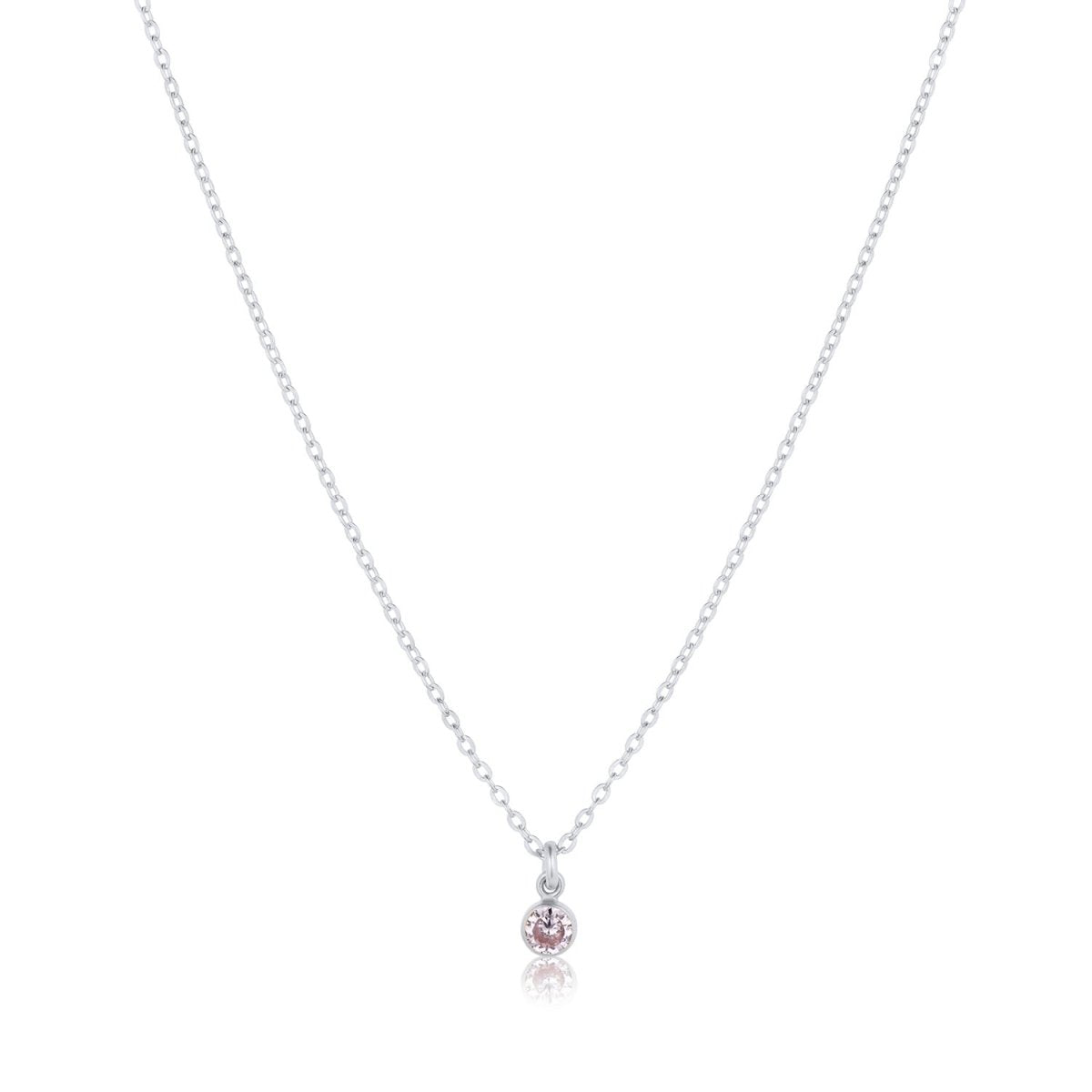 Birthstone Charm Necklace - SandyKandy