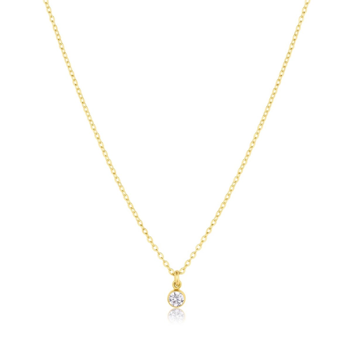 Birthstone Charm Necklace - SandyKandy