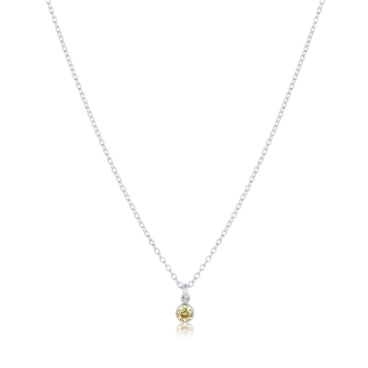 Birthstone Charm Necklace - SandyKandy