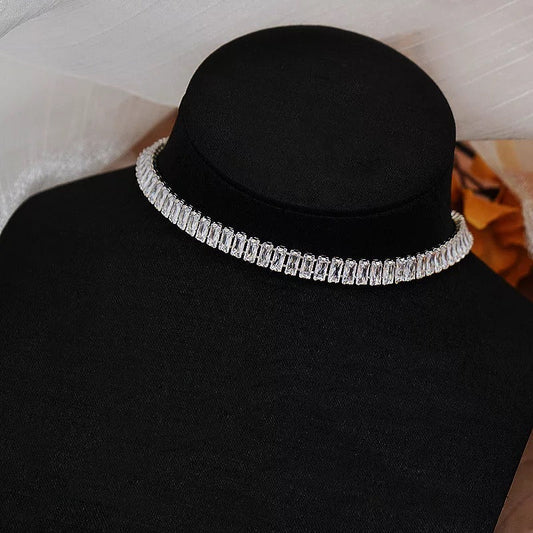 Crystal Choker Necklace - SandyKandy