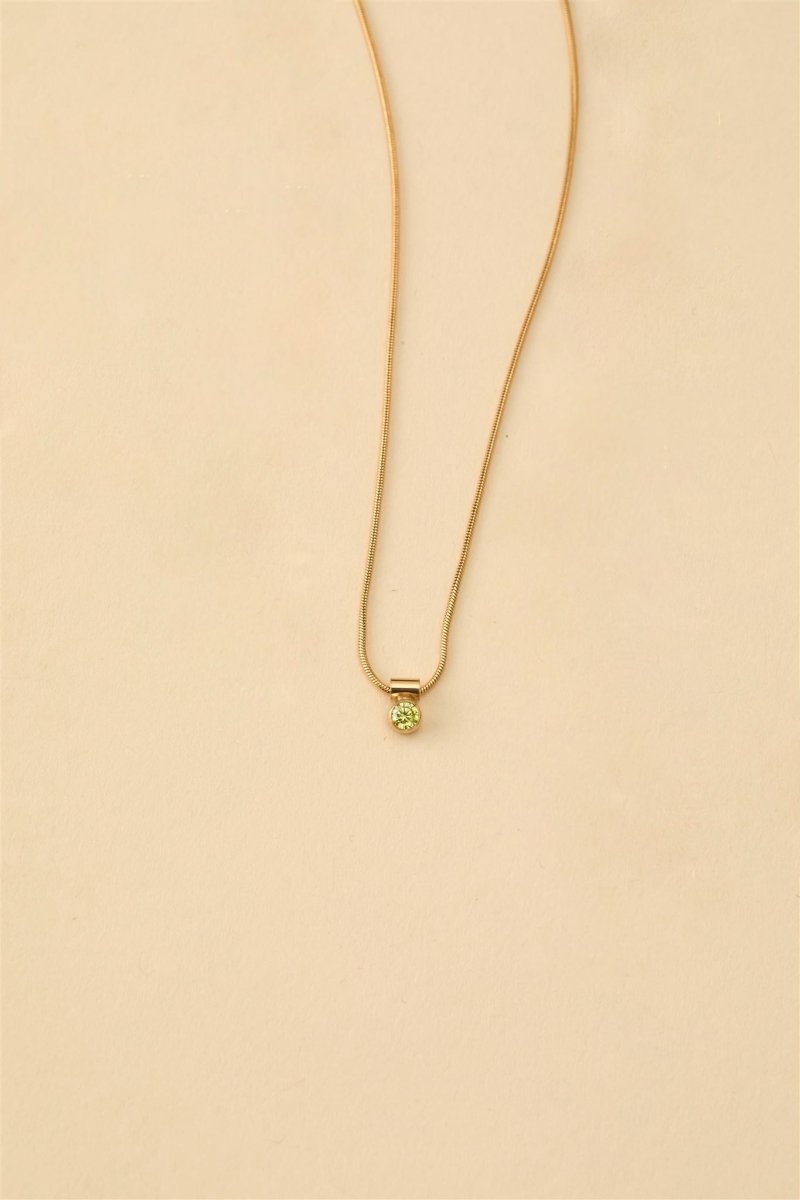 Ellie Birthstone Necklace - SandyKandy