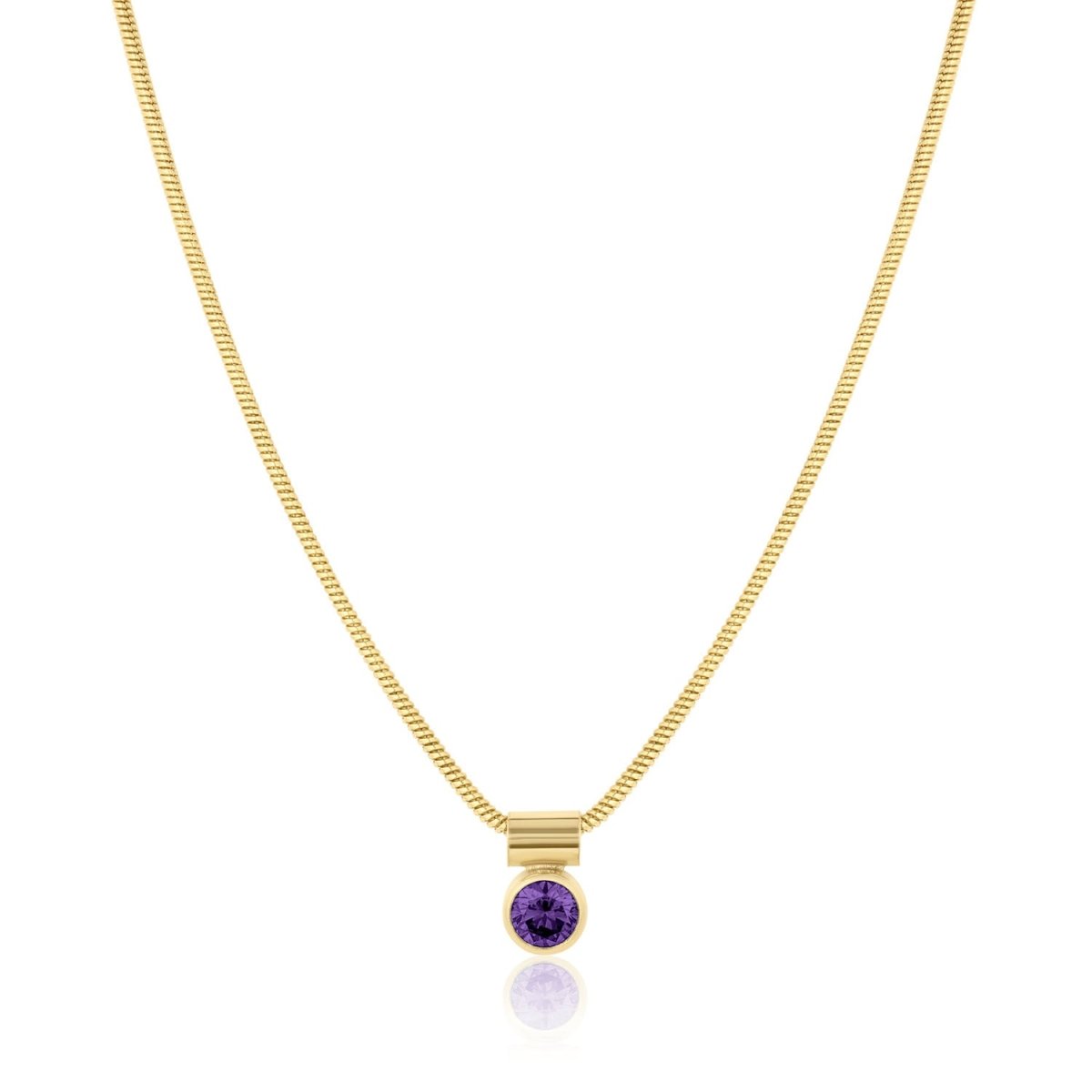 Ellie Birthstone Necklace - SandyKandy