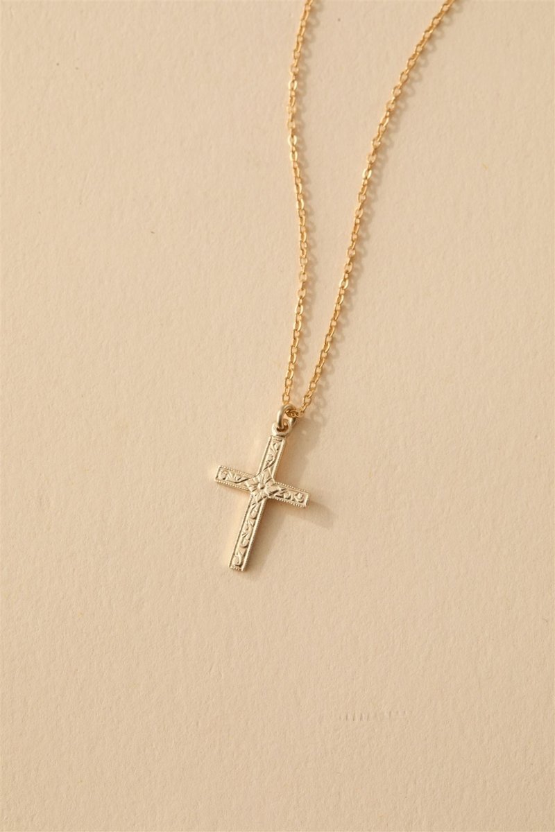 Levi Cross Necklace - SandyKandy