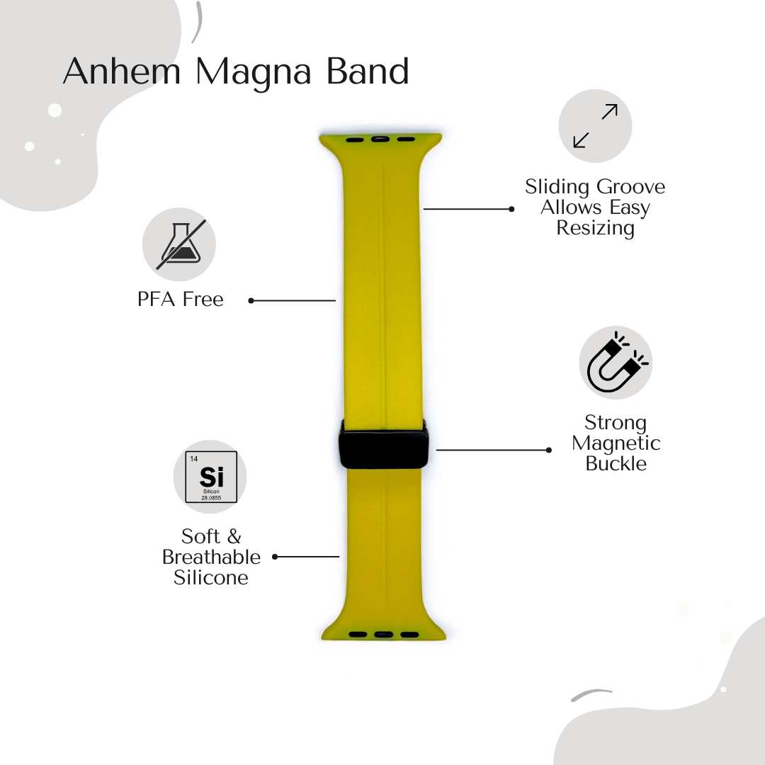 Magna Silicone Strap - SandyKandy