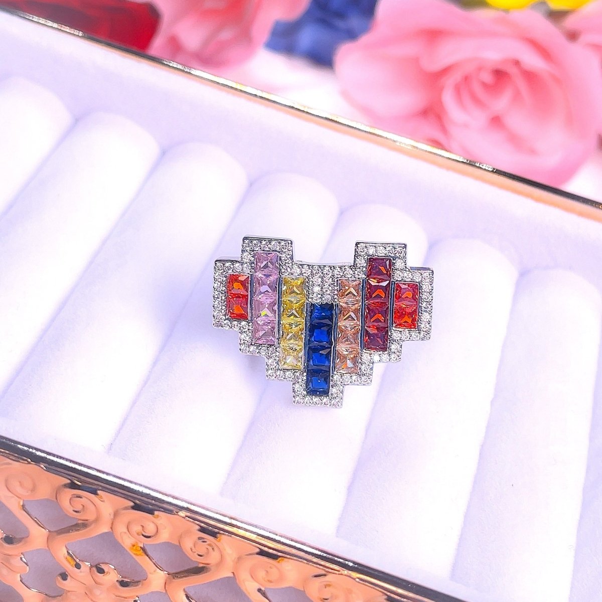 Playful Heart Ring - SandyKandy