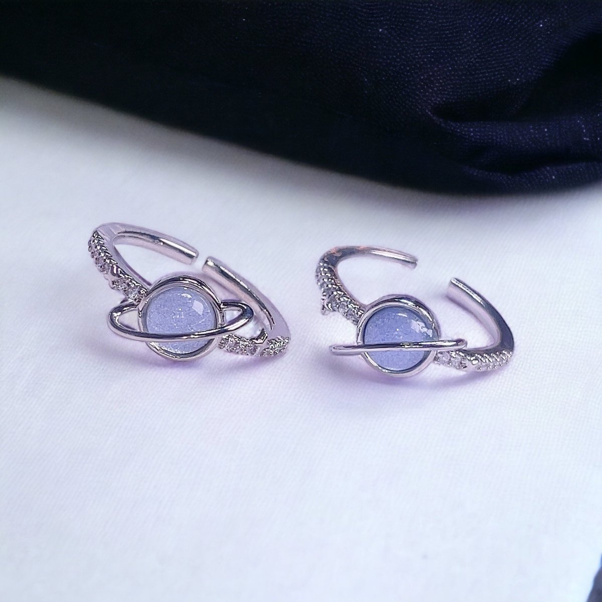 Saturn - Blue Planet Ring - SandyKandy