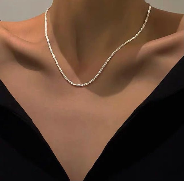 Shimmering in the Nightsky Necklace - SandyKandy