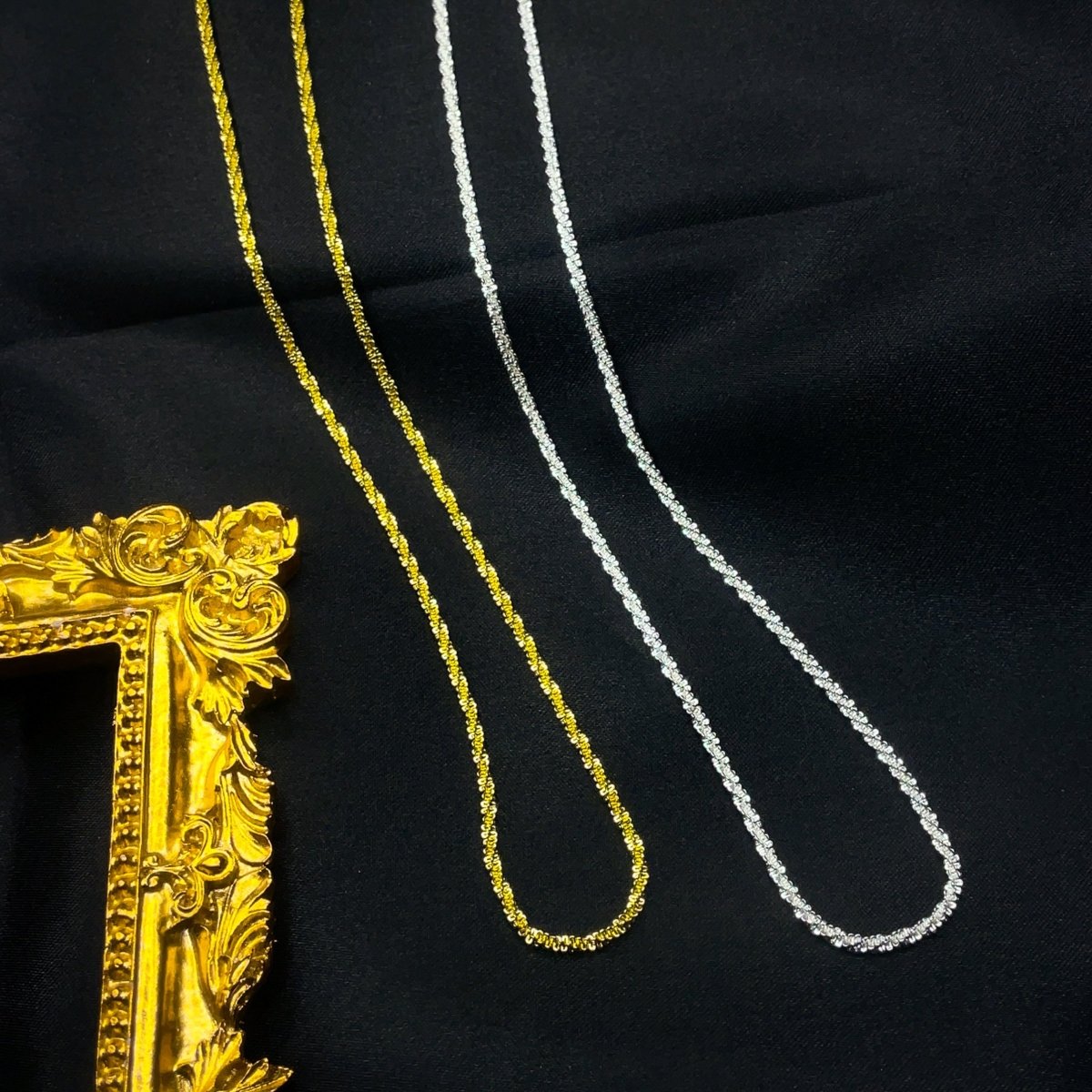 Shimmering in the Nightsky Necklace - SandyKandy