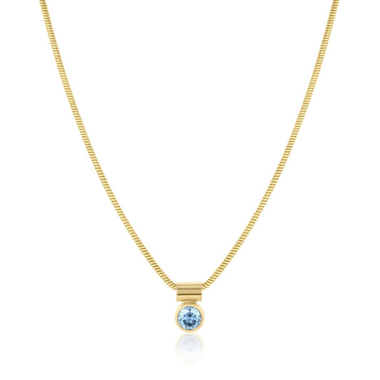Something Blue Ellie Necklace - SandyKandy