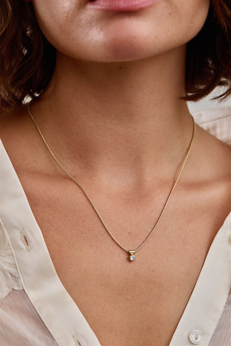 Something Blue Ellie Necklace - SandyKandy