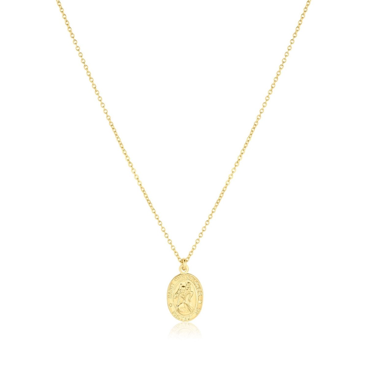 St. Christopher Charm Necklace - SandyKandy