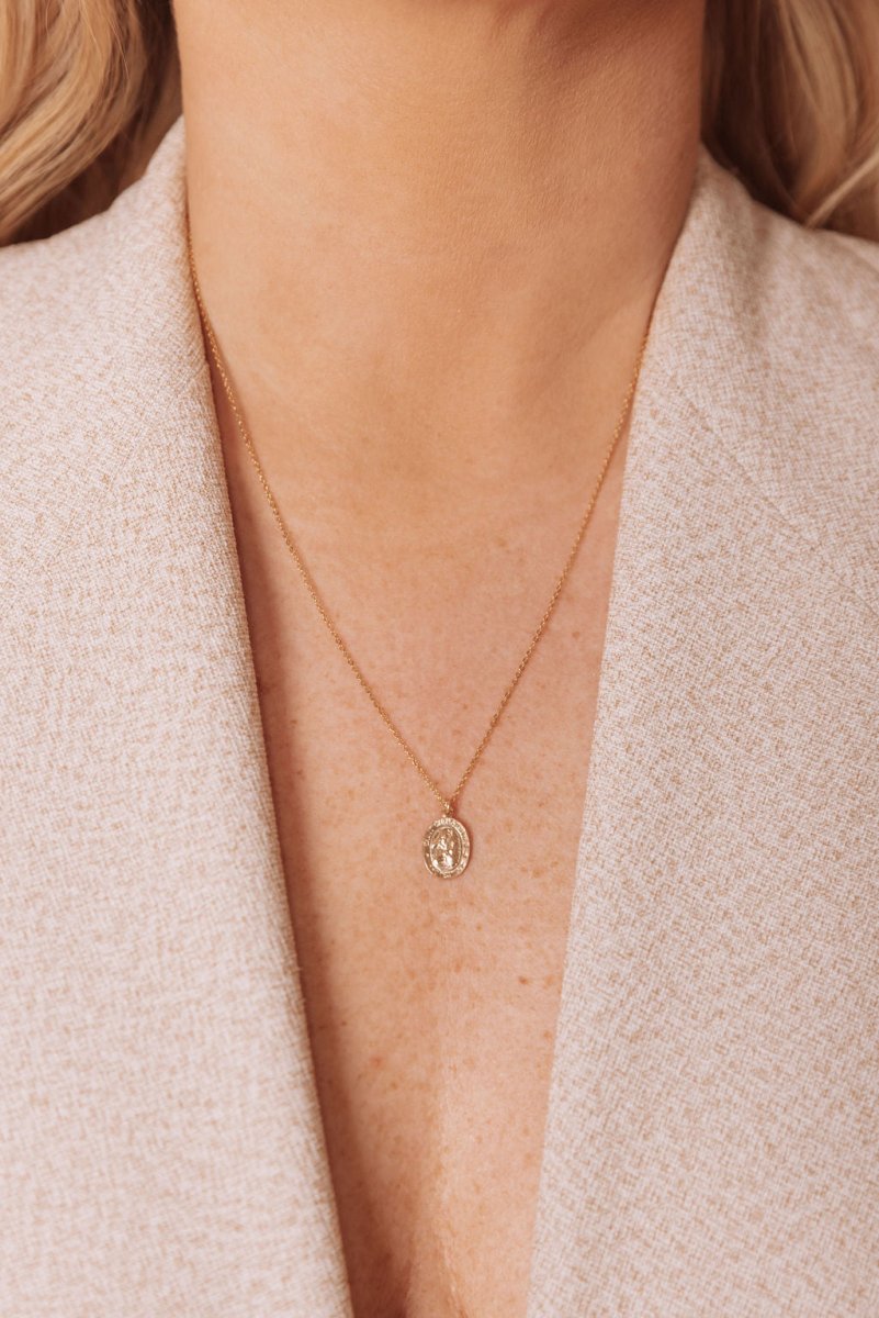 St. Christopher Charm Necklace - SandyKandy