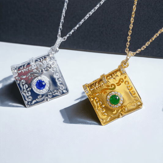 Tharja - Book of Magic Necklace - SandyKandy