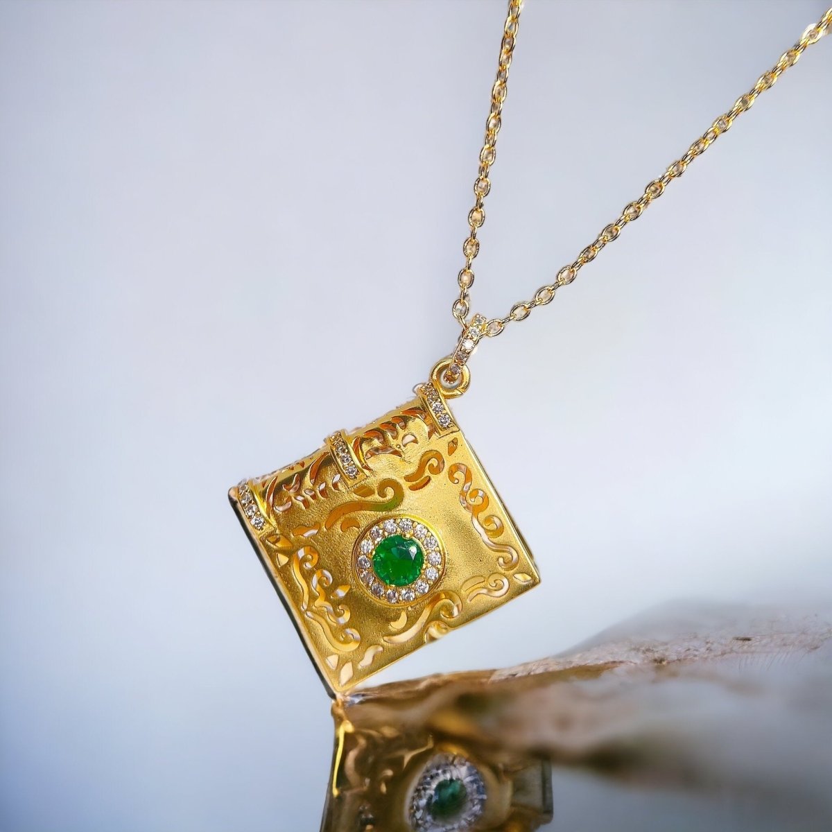 Tharja - Book of Magic Necklace - SandyKandy