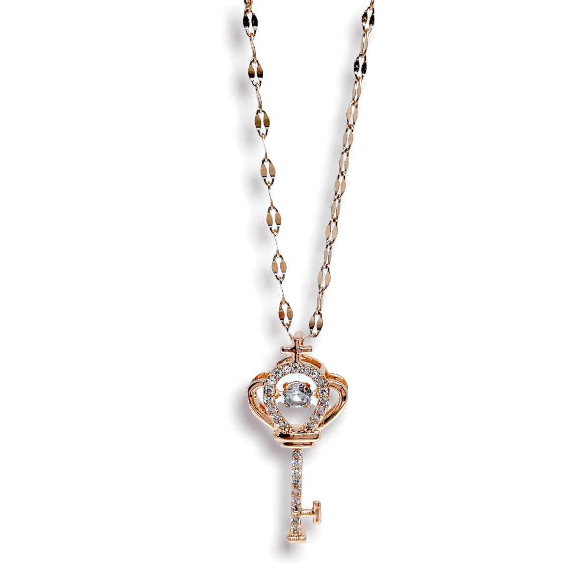 *Throbbing* Crown Key Necklace - SandyKandy