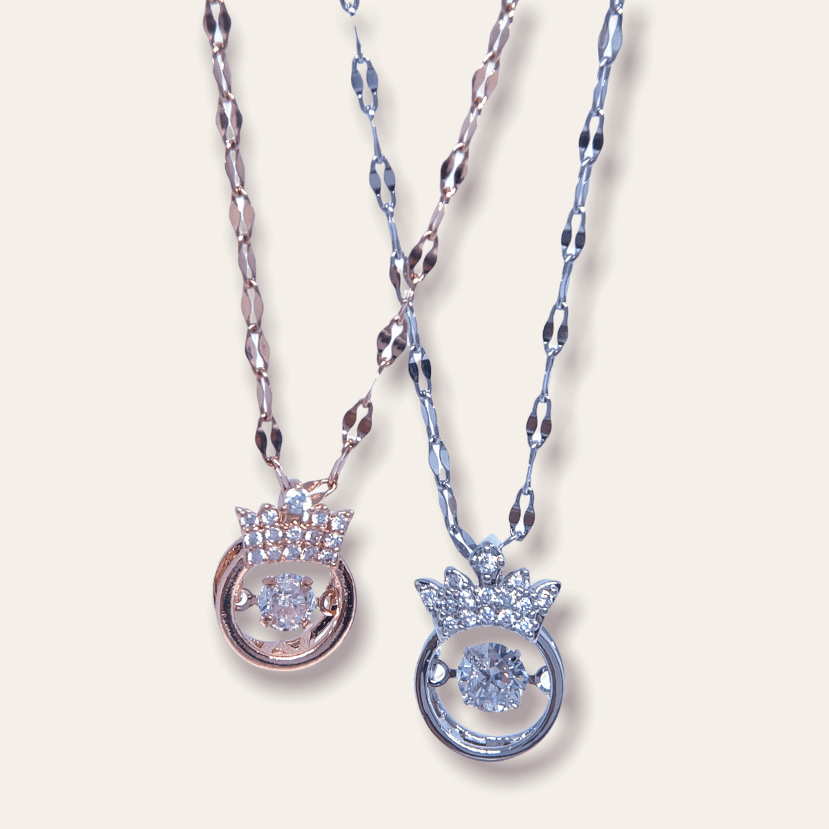 *Throbbing* Prince Crown Necklace - SandyKandy