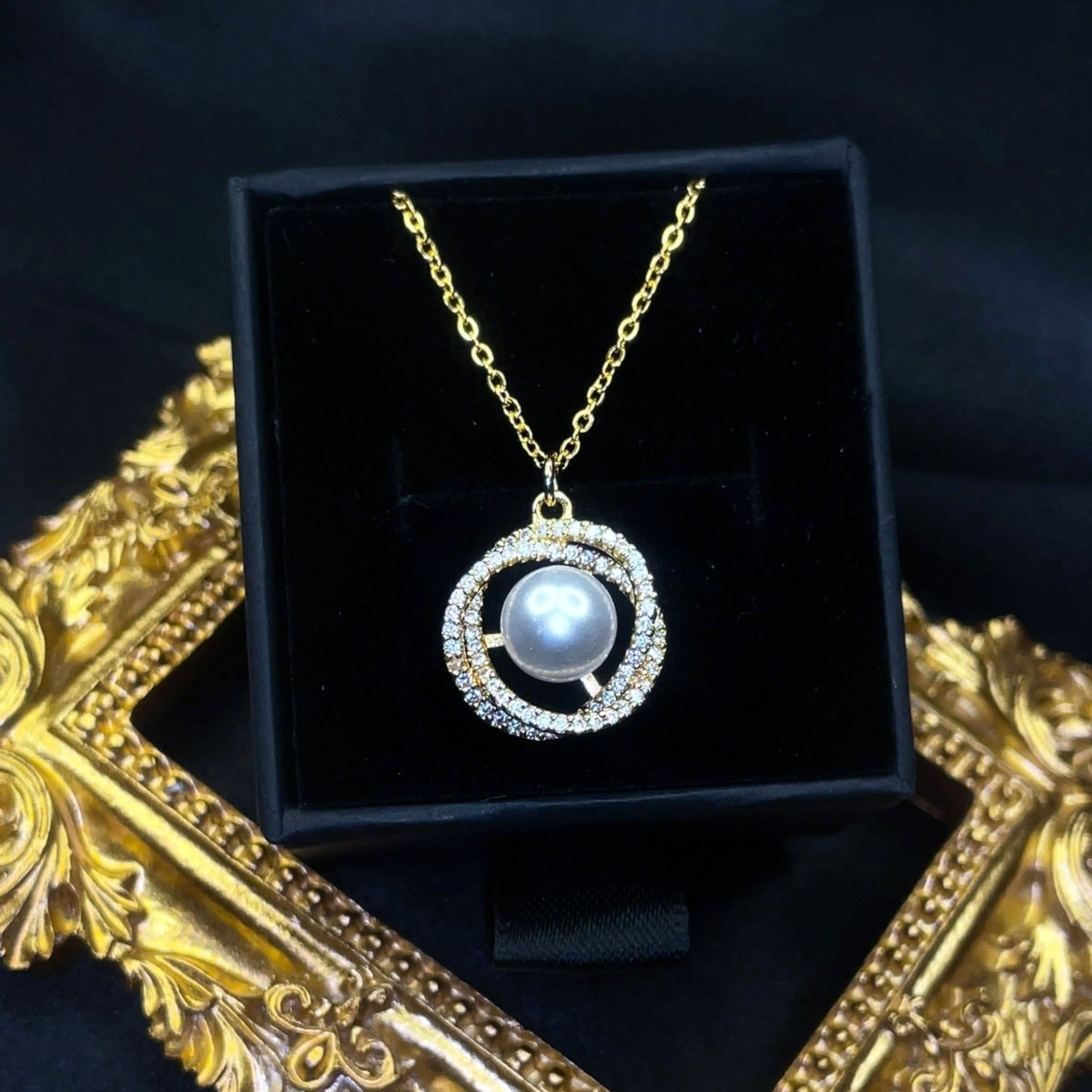 Treasure Planet Pearl Necklace - SandyKandy