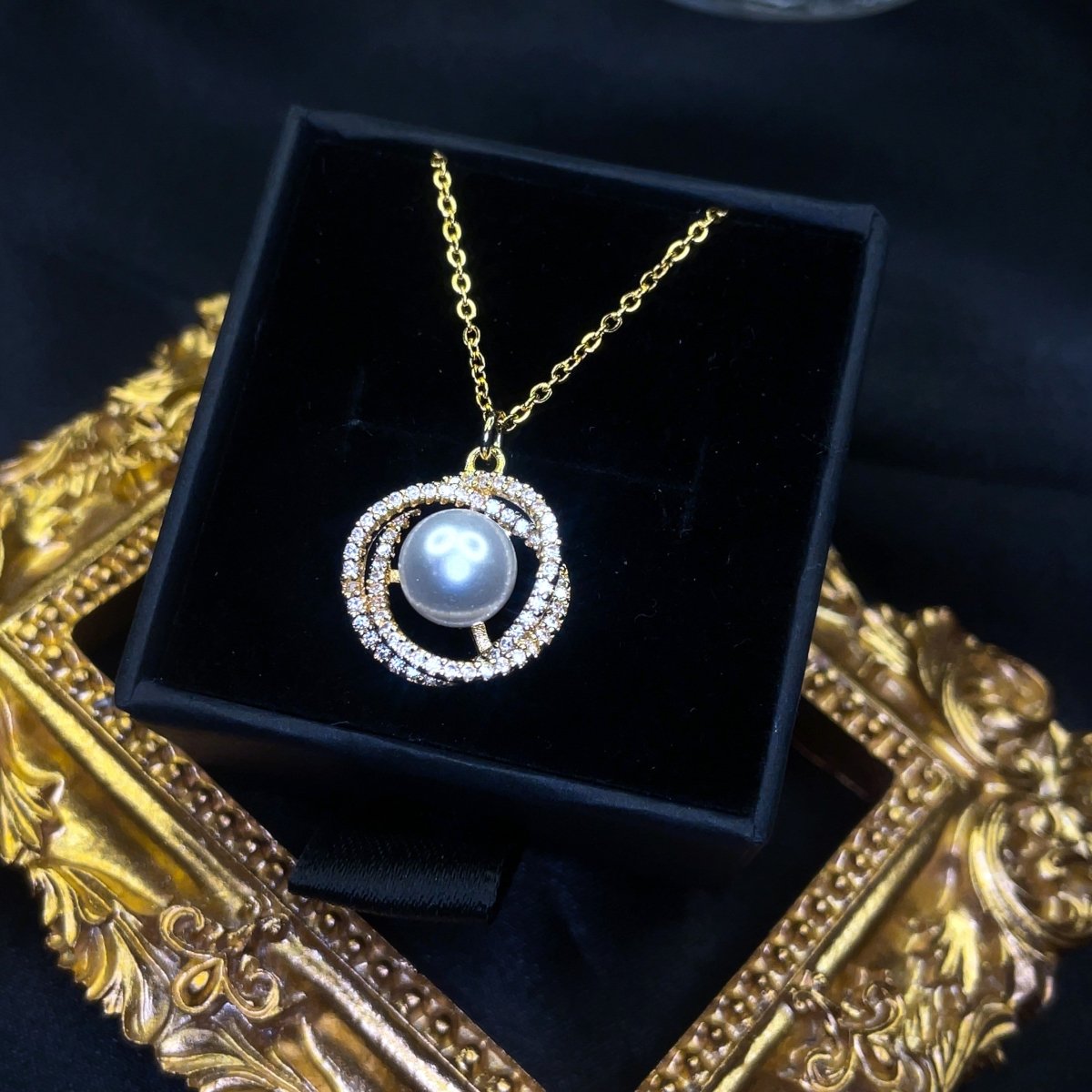 Treasure Planet Pearl Necklace - SandyKandy