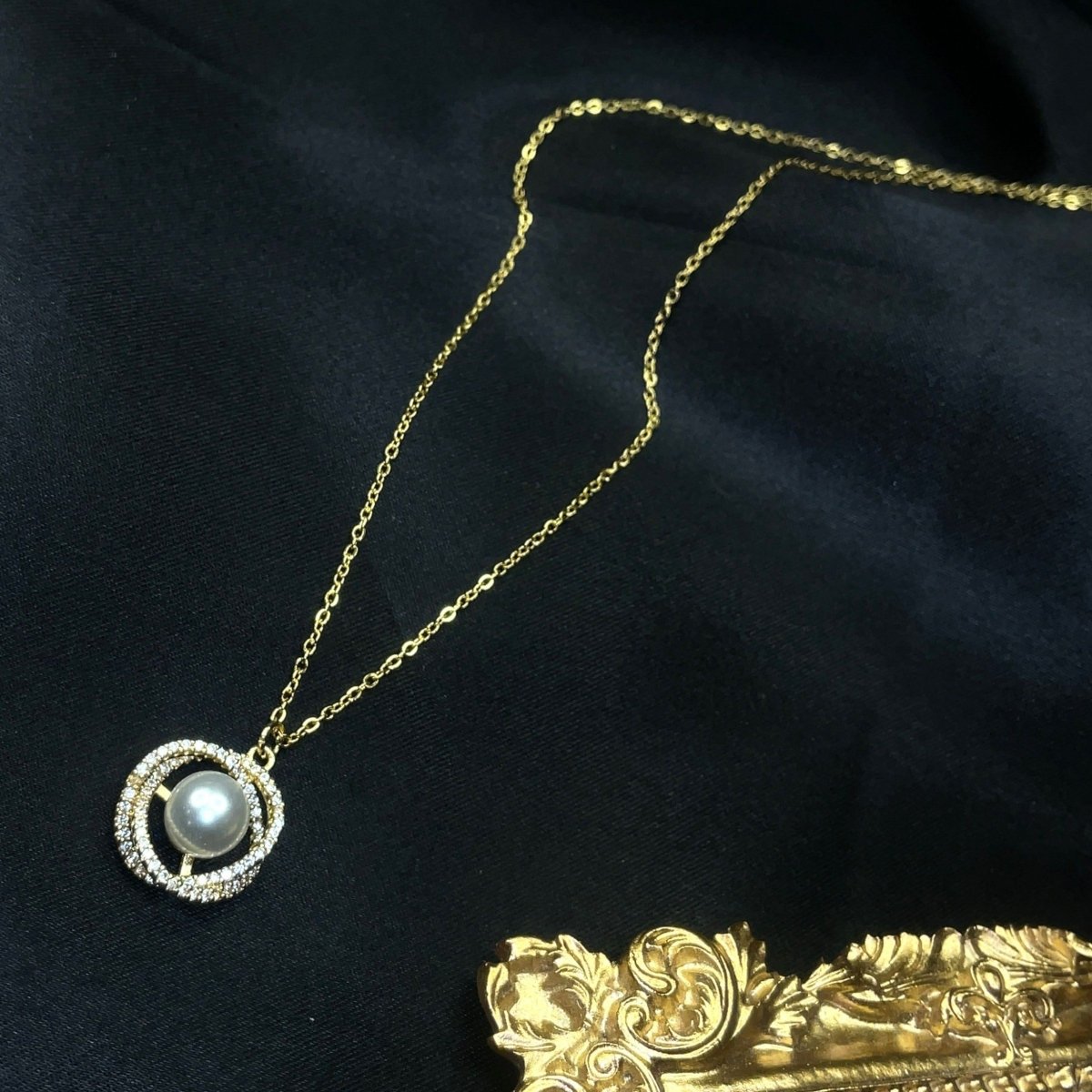 Treasure Planet Pearl Necklace - SandyKandy