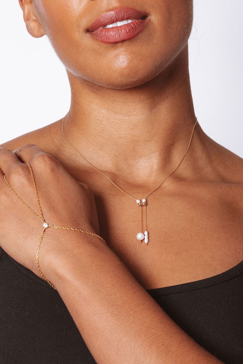 Zara Lariat Necklace - SandyKandy