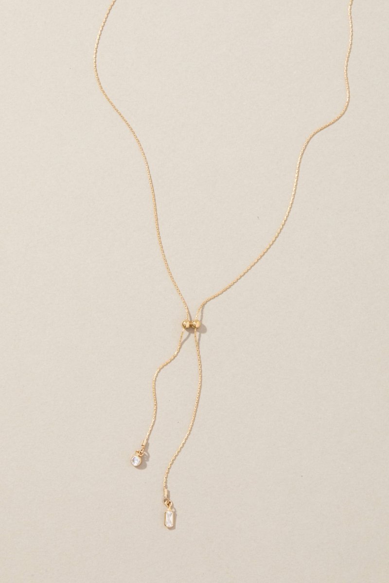 Zoey Lariat Necklace - SandyKandy