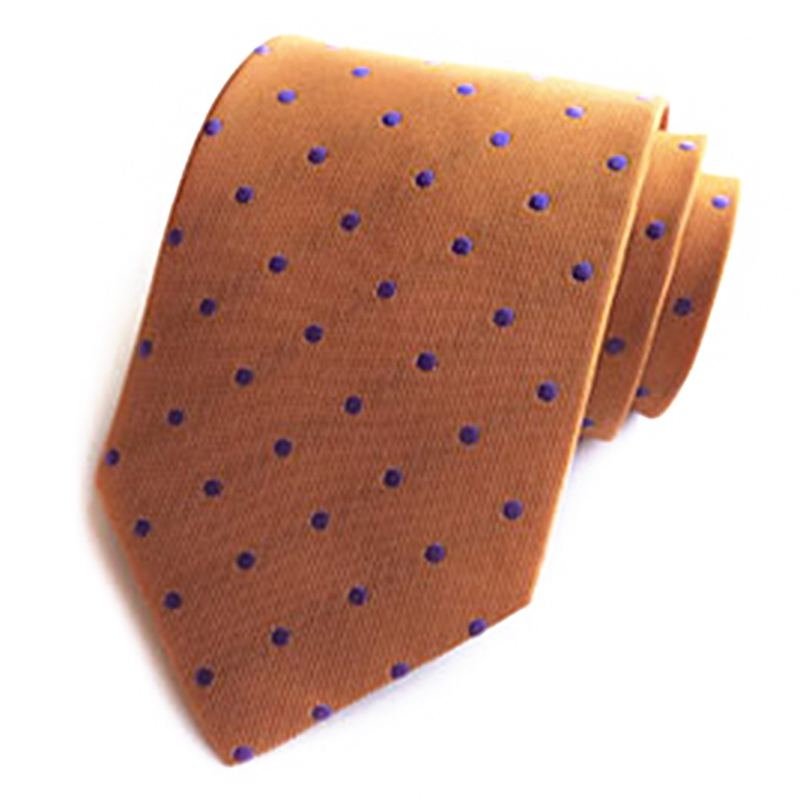 Bright Color Little Dot Pattern 5 Piece Men's Accessory Tie Gift Box Set | SandyKandy Limited Co
