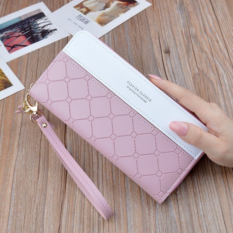 Casual Tassel Pendant Long Wallet Hand Clutch