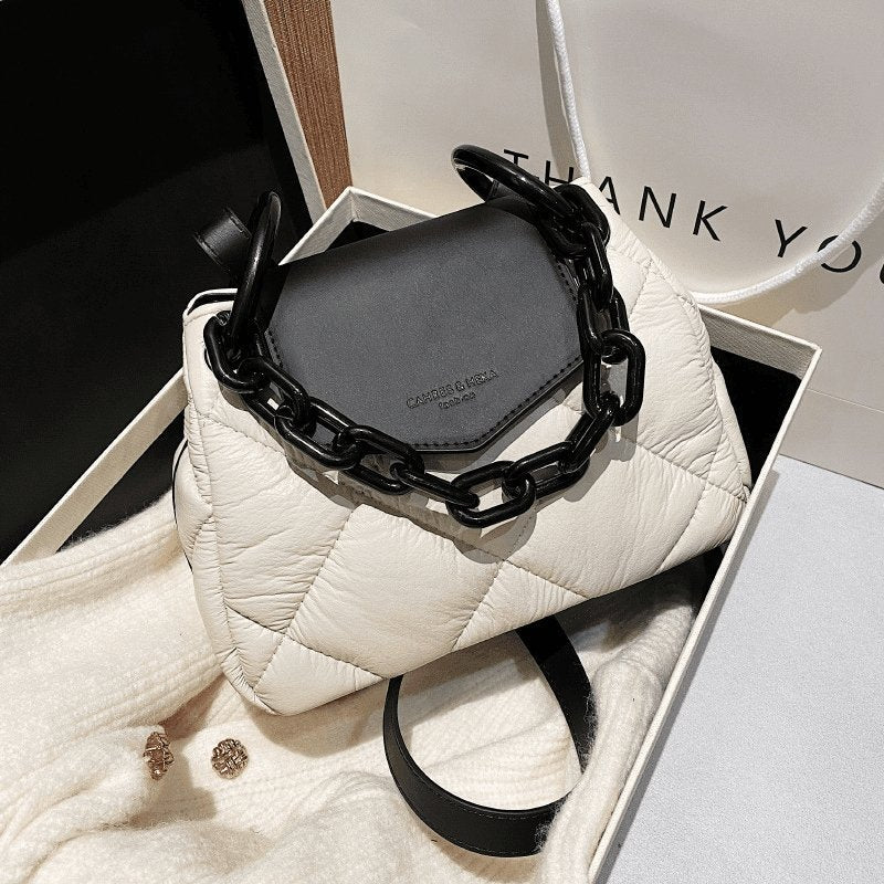 Casual Vintage Rhombus Stitching Fashion Flap Crossbody Bag | SandyKandy Limited Co