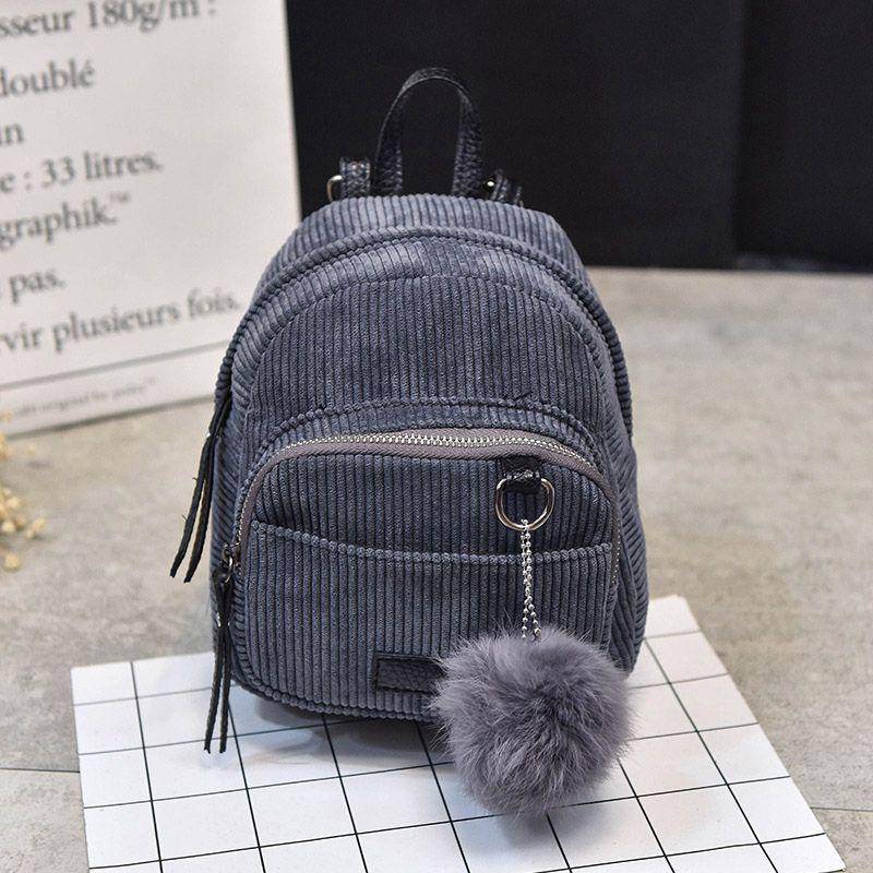 Fancy Purse Corduroy Backpack | SandyKandy Limited Co
