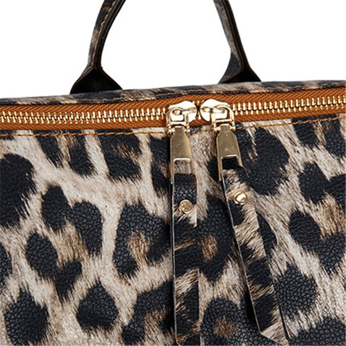 Fashion Leopard Print Multi Large Backpack | SandyKandy Limited Co