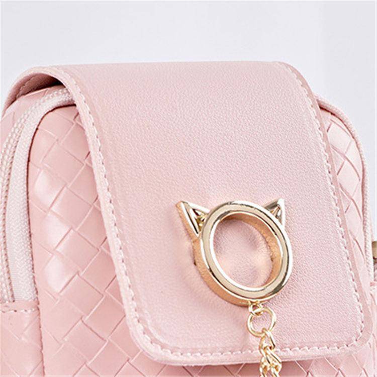 Geometric Suture Imitation Pearl Tassel Decorative Crossbody Bag | SandyKandy Limited Co