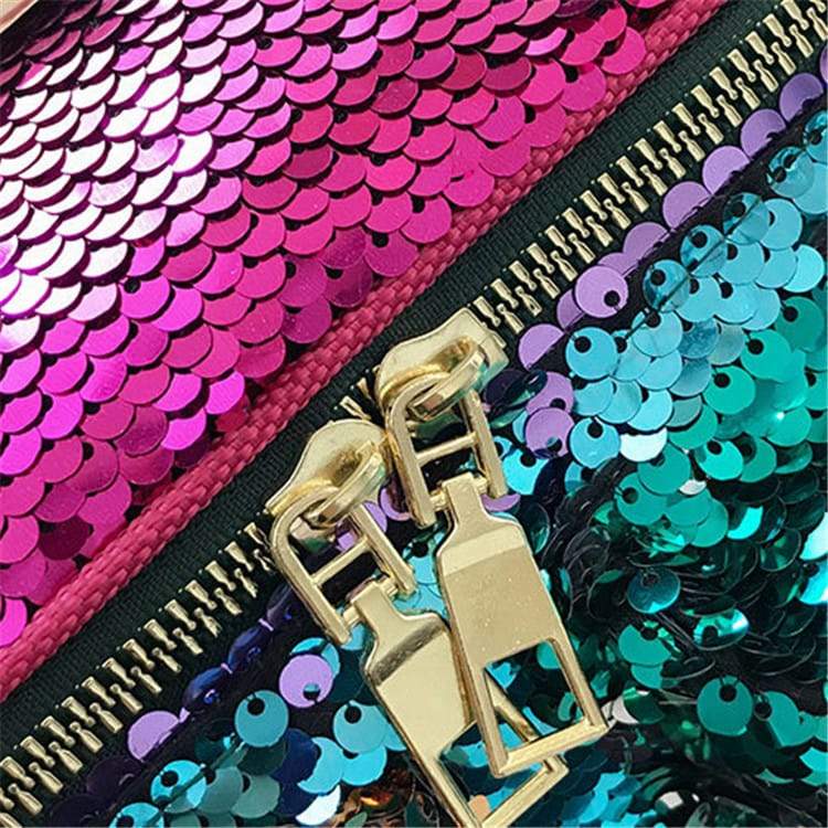 Large Multicolor Sequins Decorative Chest Bag | SandyKandy Limited Co