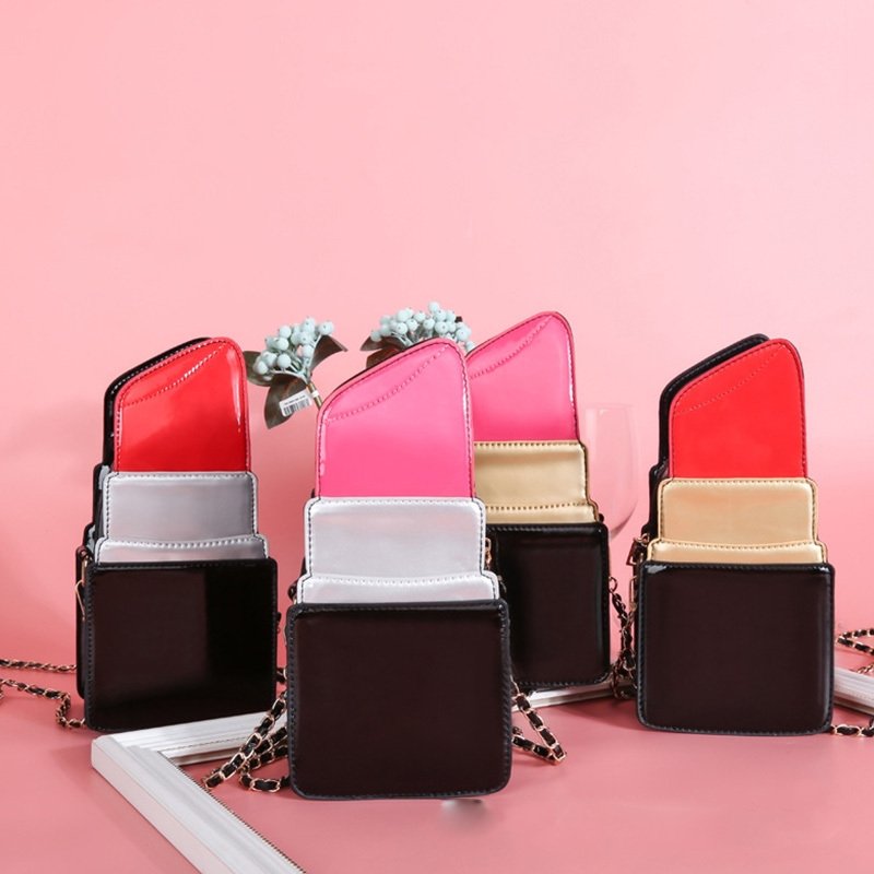 Lipstick Shape Chain Bag Crossbody Bag | SandyKandy Limited Co