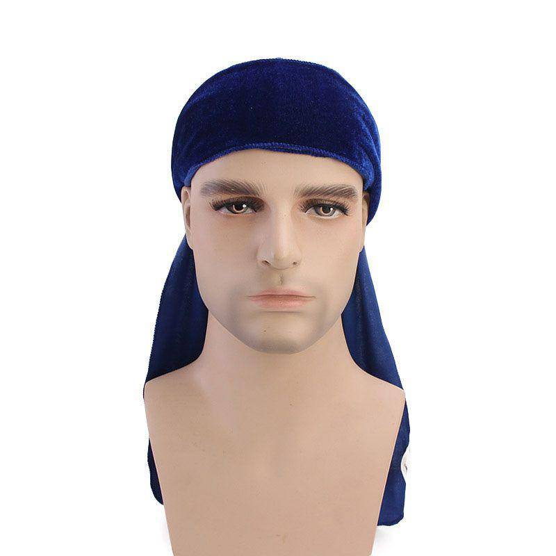 Men's Dragon Embroidered Velvet Du Rag | SandyKandy Limited Co