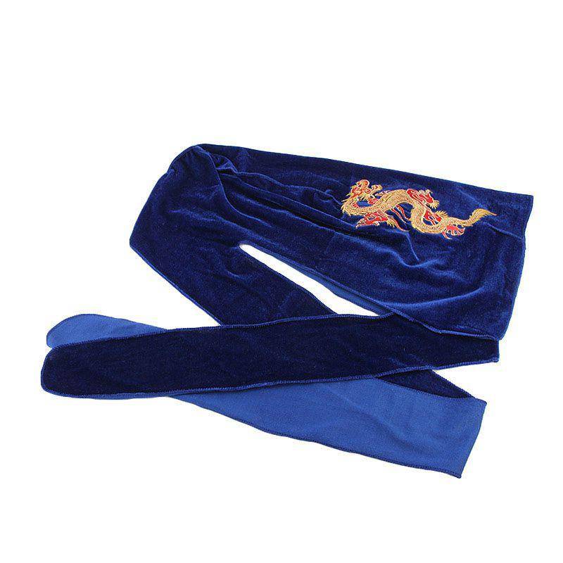 Men's Dragon Embroidered Velvet Du Rag | SandyKandy Limited Co