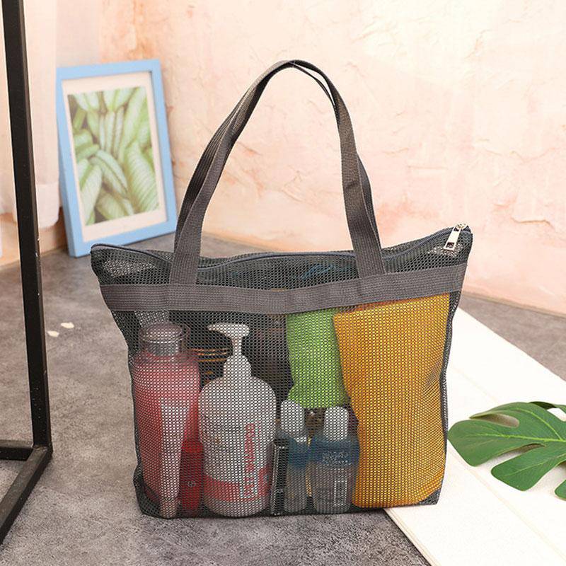 Portable Mesh Beach Bag Storage Bag | SandyKandy Limited Co